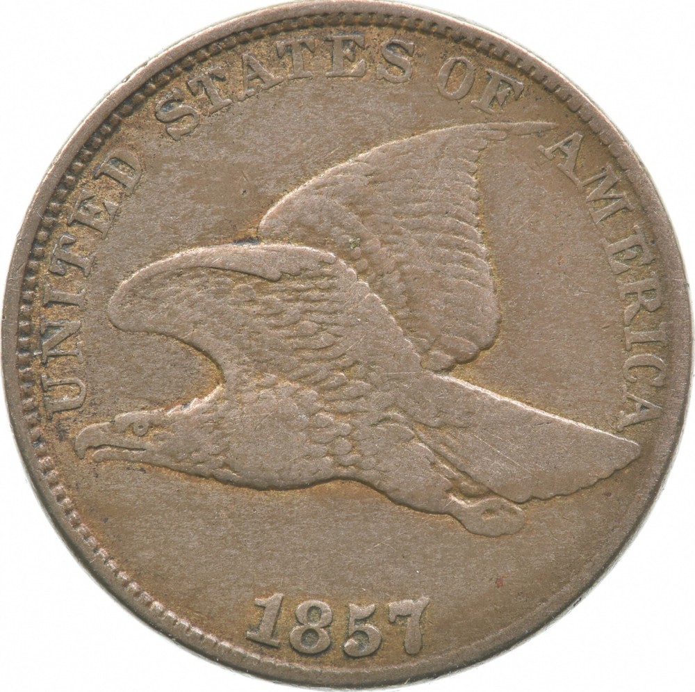 1857 Flying Eagle Cent *4358