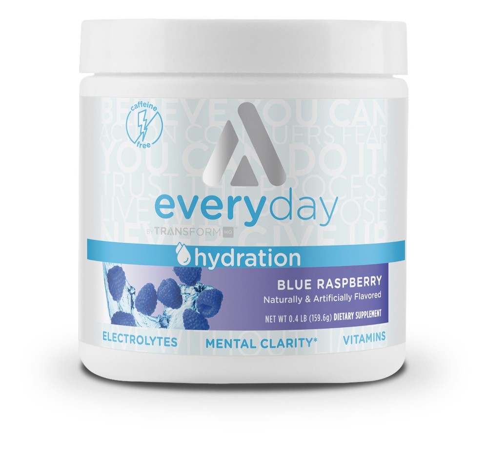 TransformHQ Hydration 42 Servings (Blue Raspberry) - Electrolytes