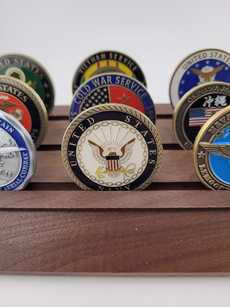 USS Cleveland LCS-31 Crest Challenge Coin