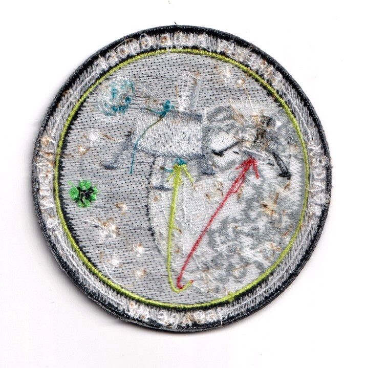 Authentic FIREFLY BLUE GHOST -SPACEX FALCON-9- Launch SATELLITE Employee PATCH