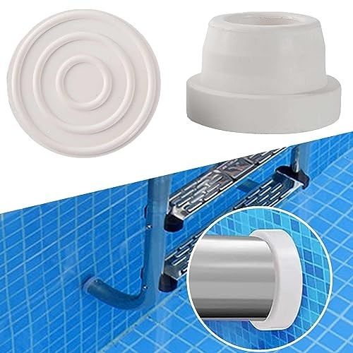 (-Pack, White) Inside Pools Ladder Bumpers for Inground Pools Inside Plug 2
