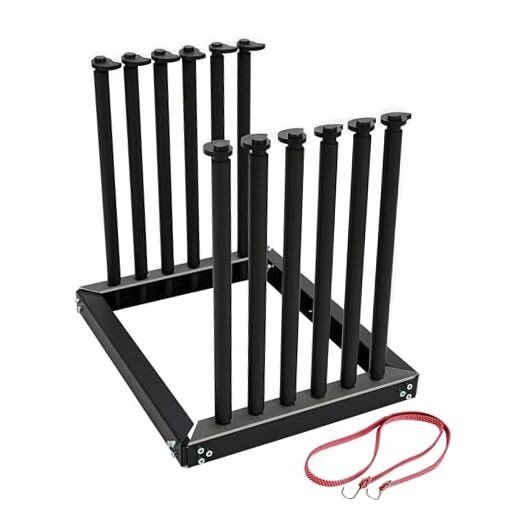 5-Lite Windshield Glass Rack 24-Inch Height Windshield Rack Auto Glass