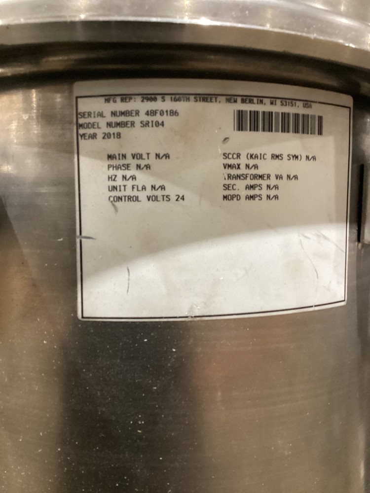 AEC WHITLOCK SRI04 Vacuum Hopper USED