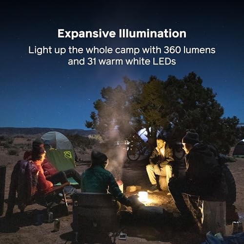 Luci Charge Inflatable Rechargeable Solar Camping Lantern Charge 360