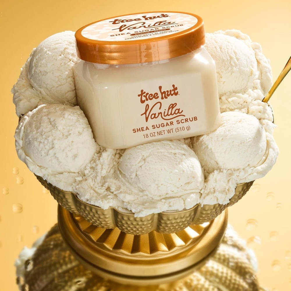 Tree Hut Candy Cane Body Scrub - 18 oz