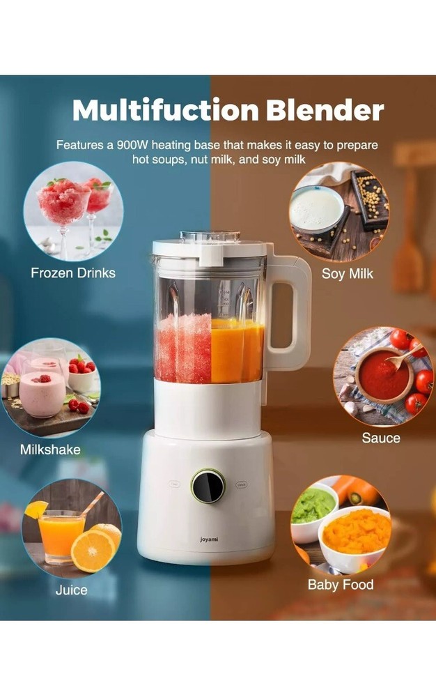Smart Food Blender, Hot Soup Maker, App Control, 9-Adjustable