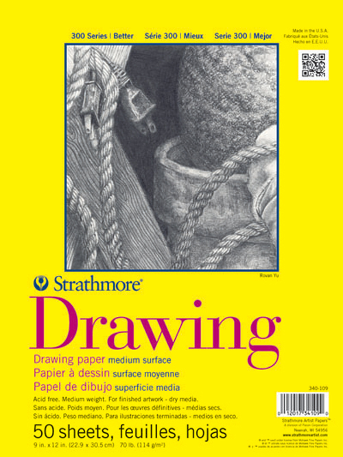 Strathmore 300 Drawing Roll 42X10Yd
