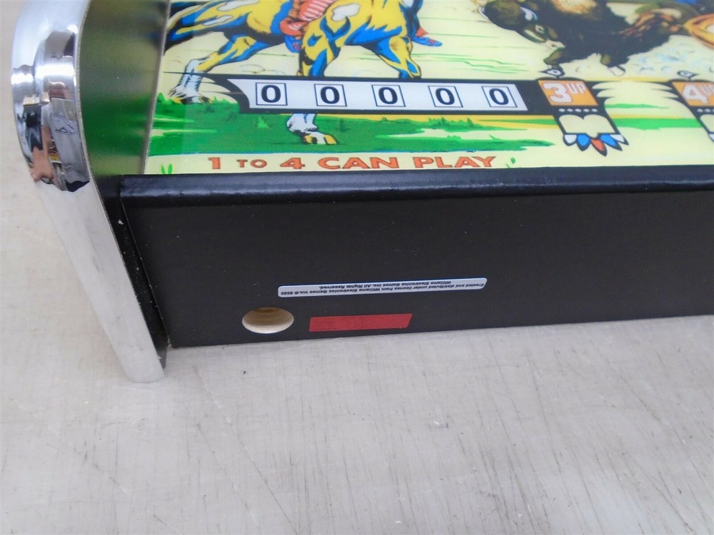Bally Bow And Arrow Pinball Head LED Display light box