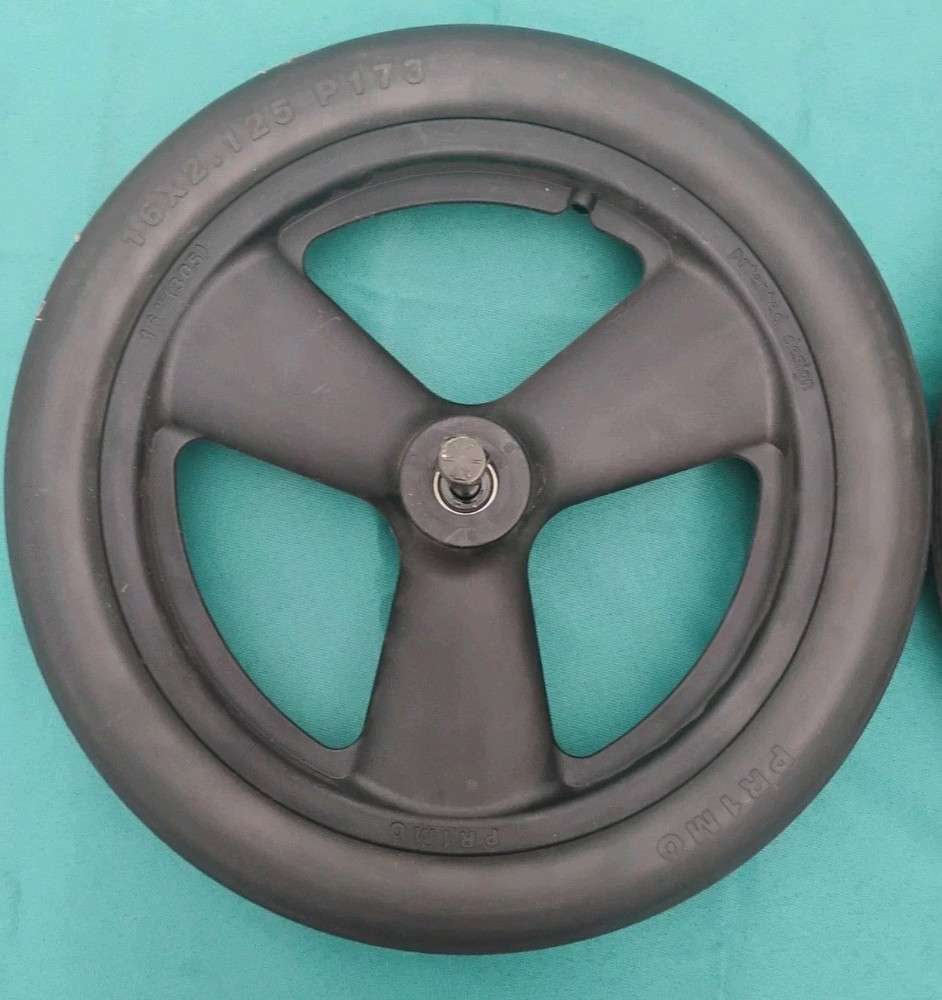16” Pr1mo Flat Free Wheels KI Mobility Wheelchair-Pair