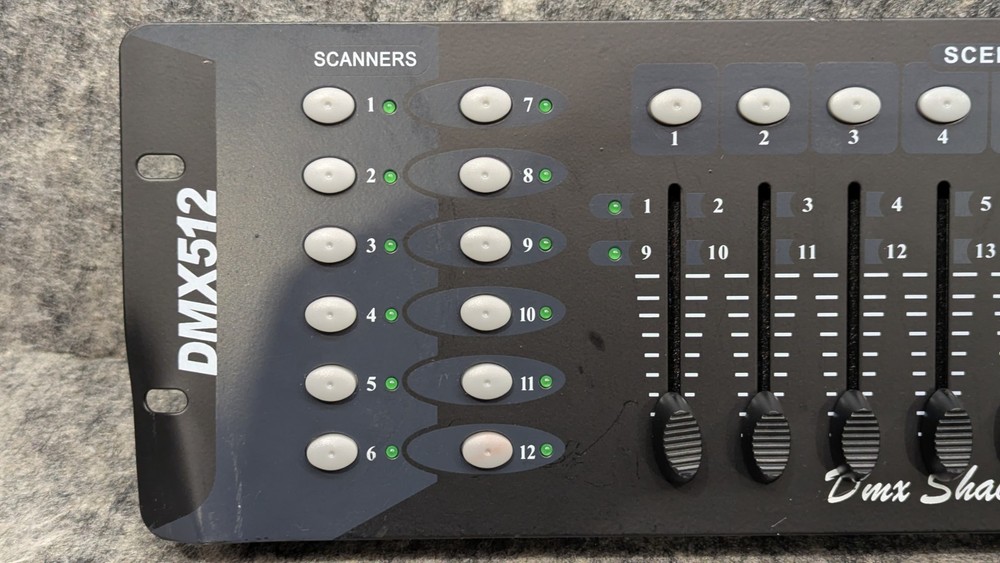 SHEDS DMX512 Controller DMX Lighting Controller DMX 192 Stage Light Controller