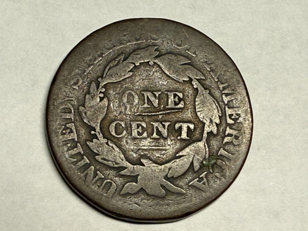 1829 Coronet Head large cent. Good+/AG. #q1