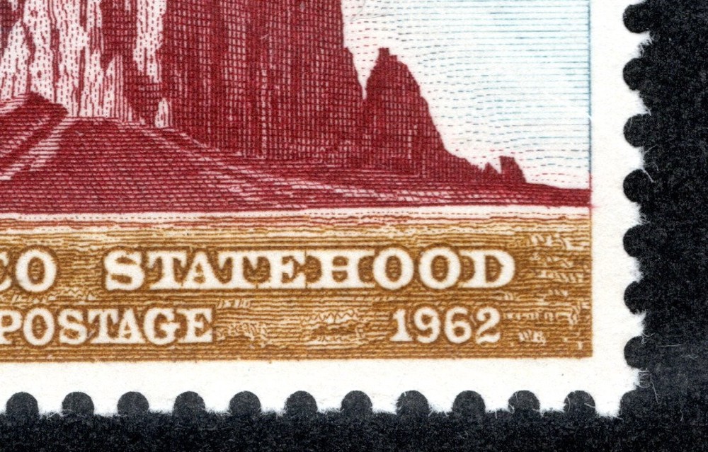 * US # 1191 (1940) 4c MNH - {New Mexico} EFO: Missing ink.