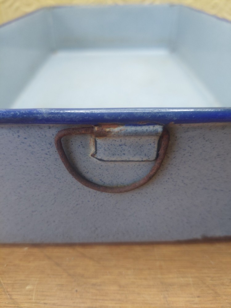 Vintage Enamel Photographic Development Tray