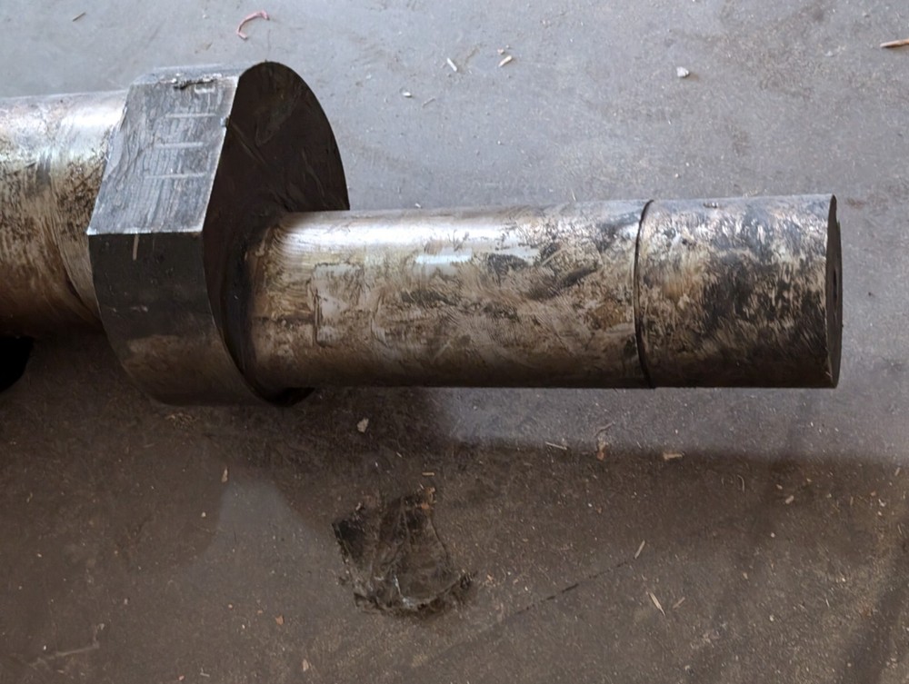 Minster Press replacement eccentric shaft, 66.5 inches long