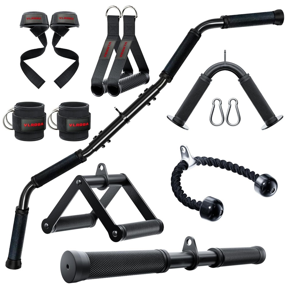 Cable Triceps Rope Attachment Cross Over Loop Handle Cable Machine Accessories