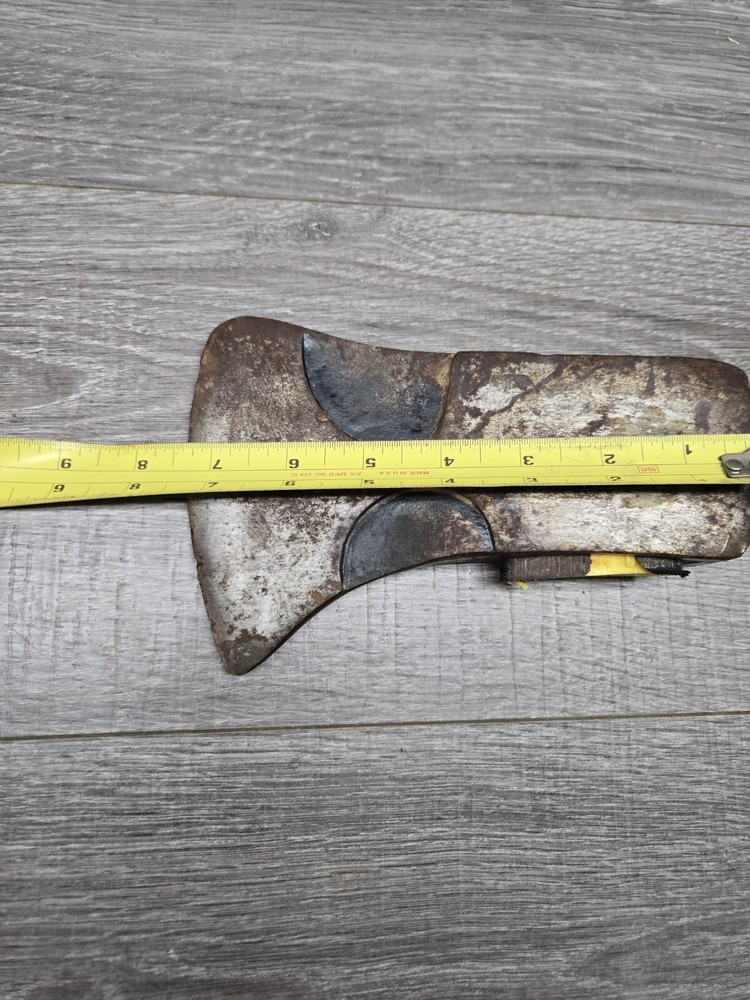 Single Bit Beveled Axe Head 3-1/2 Lb Unmarked
