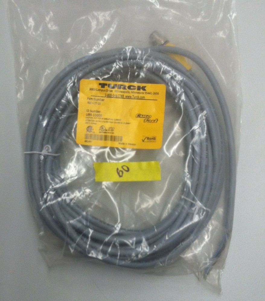 TURCK RSS4.5T-10 10 METER CABLE