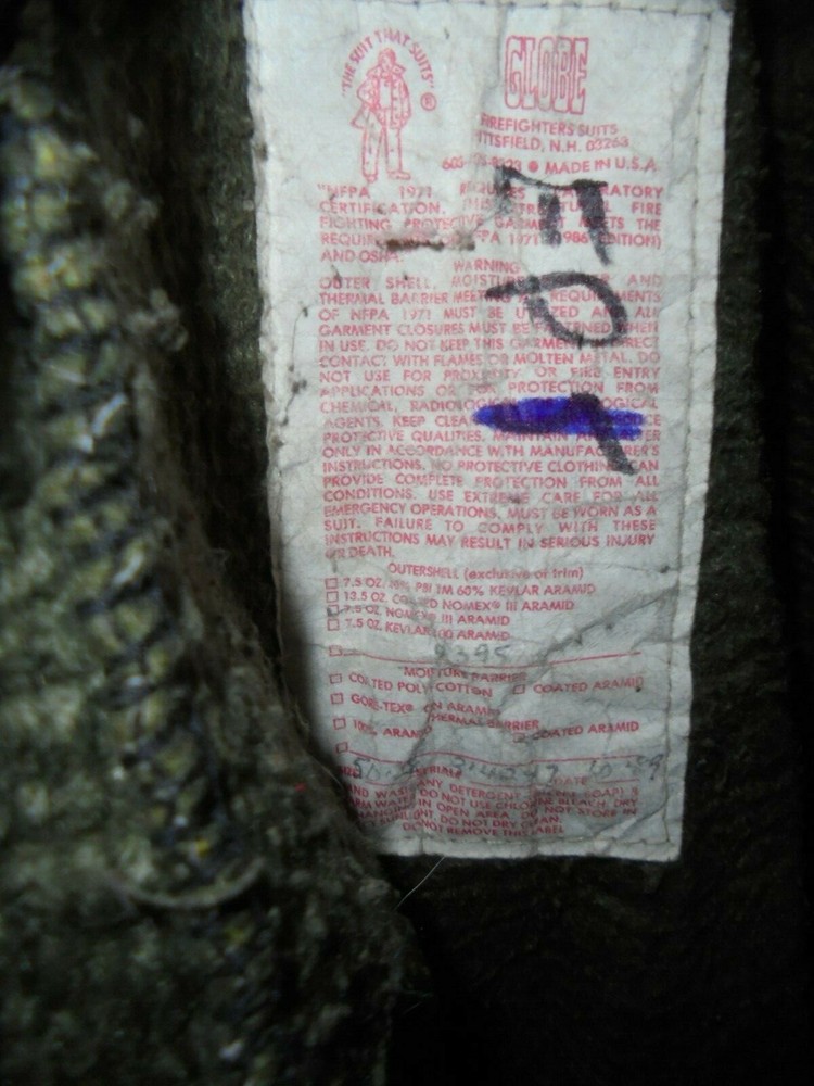 Globe Firefighter Pants Size: 50x28