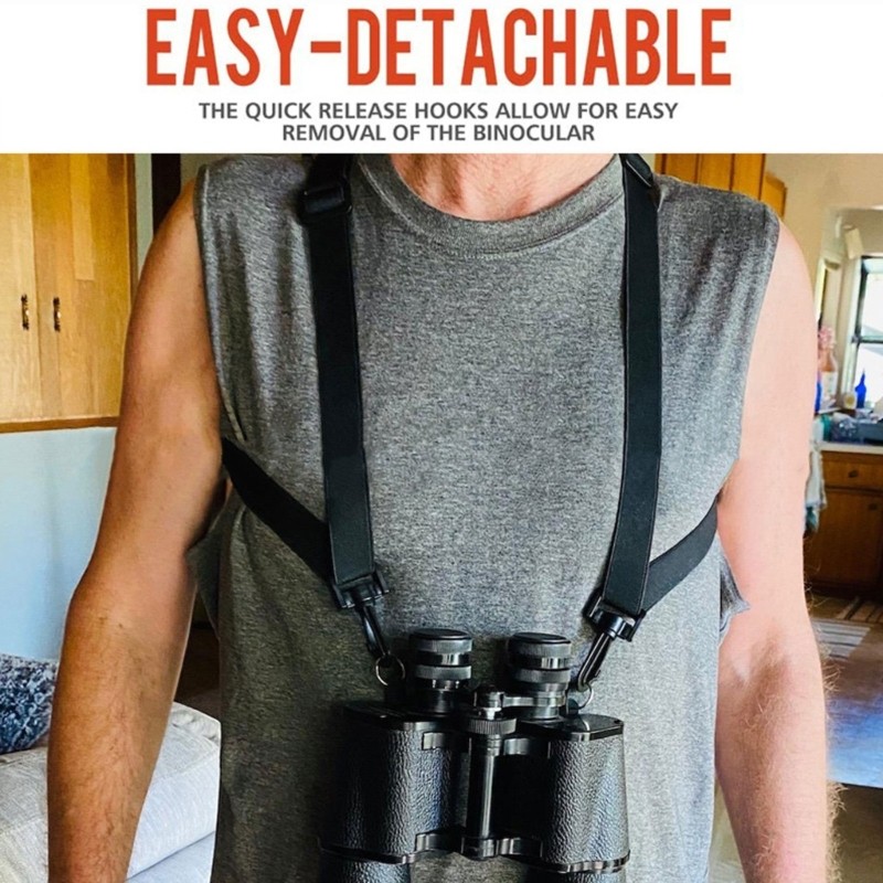 Ergonomic Binocular Support Strap Decompression Strap for Nature Enthusiasts