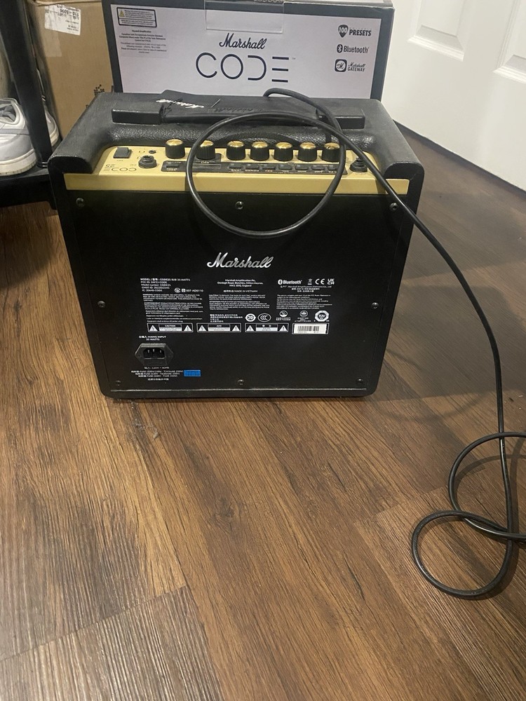 Marshall Code25 25W Combo Modeling Guitar Amplifier Bluetooth Electric Guitar
