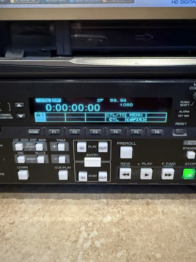Sony HDW-M2100 HDCAM Prostudio Editing Player