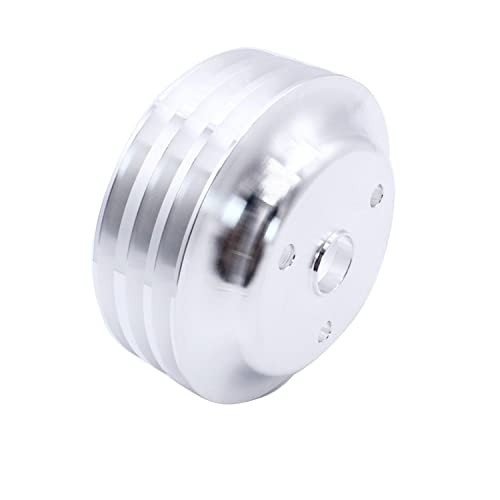 1 PC Crankshaft Pulley 3 Groove Triple Groove Long Water Pump Compatible with