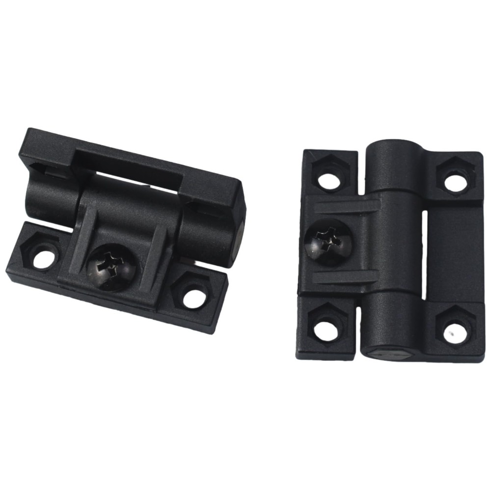 4Pack Plastic Adjustable Torque Position Control Hinges with 4 Countersunk Holes