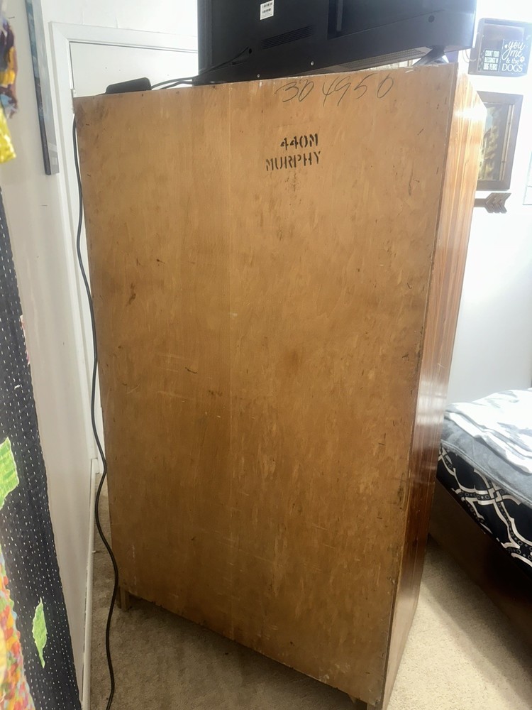 LARGE Rustic Antique Solid Red Cedar Wardrobe Closet,