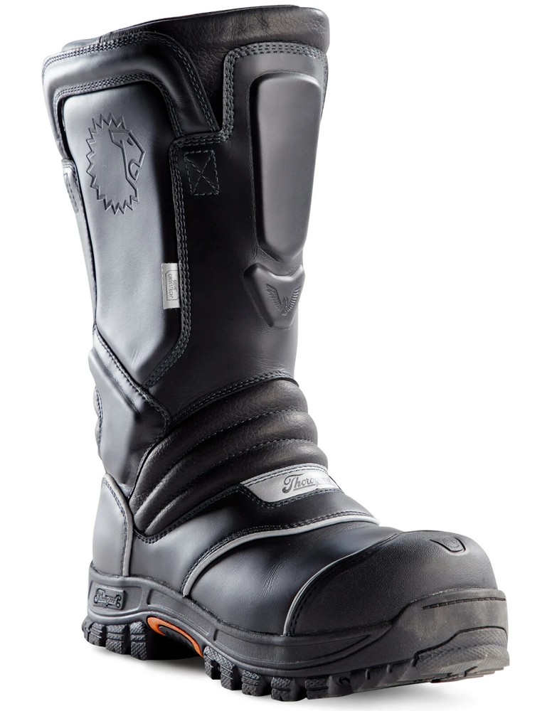QR14™ –14" Pull-On Leather Structural Thorogood Boot (Size: 11.5W)