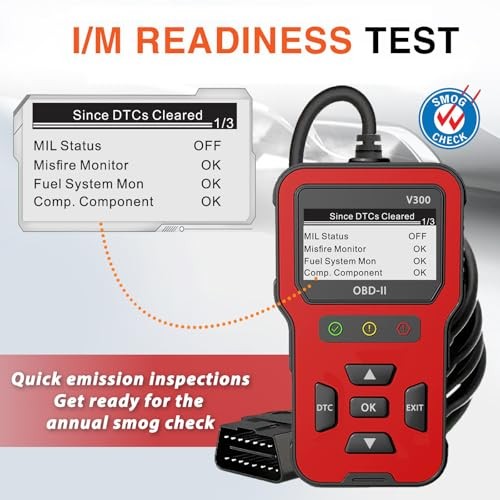 OBD V300 2 Scanner Check Engine Clear Code Reader Live Data Freeze Frame I/M