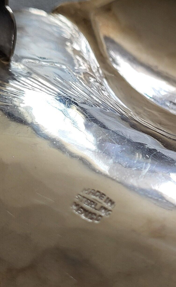 Sterling Silver Footed Bon Bon - Nut - Fruit - Mint Bowl
