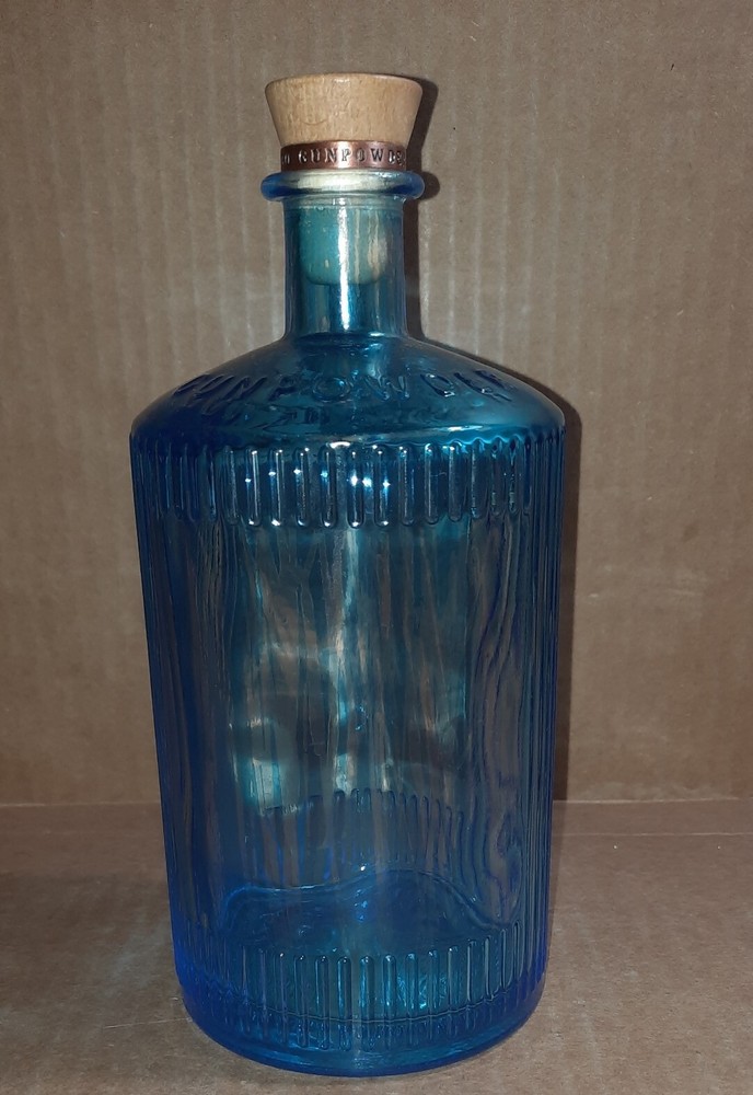 Bottle Gunpowder Irish Gin Empty No Label