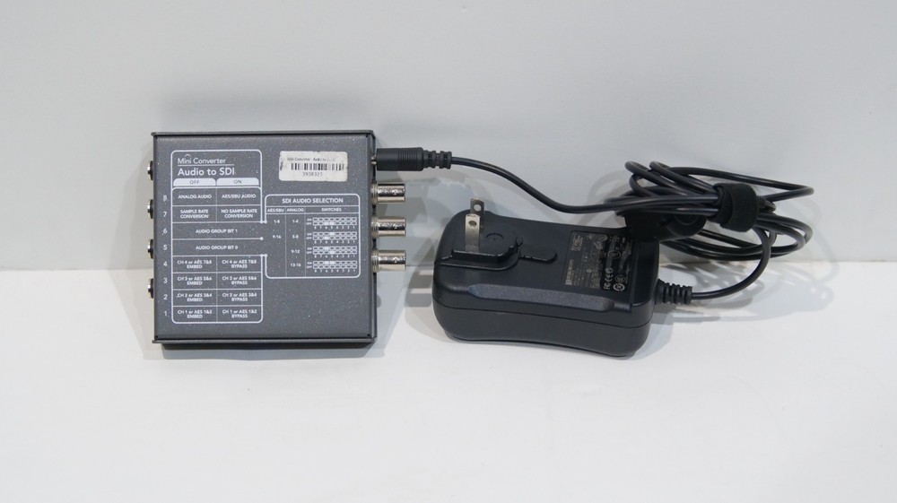 Blackmagic Design, Mini Converter - Audio to SDI