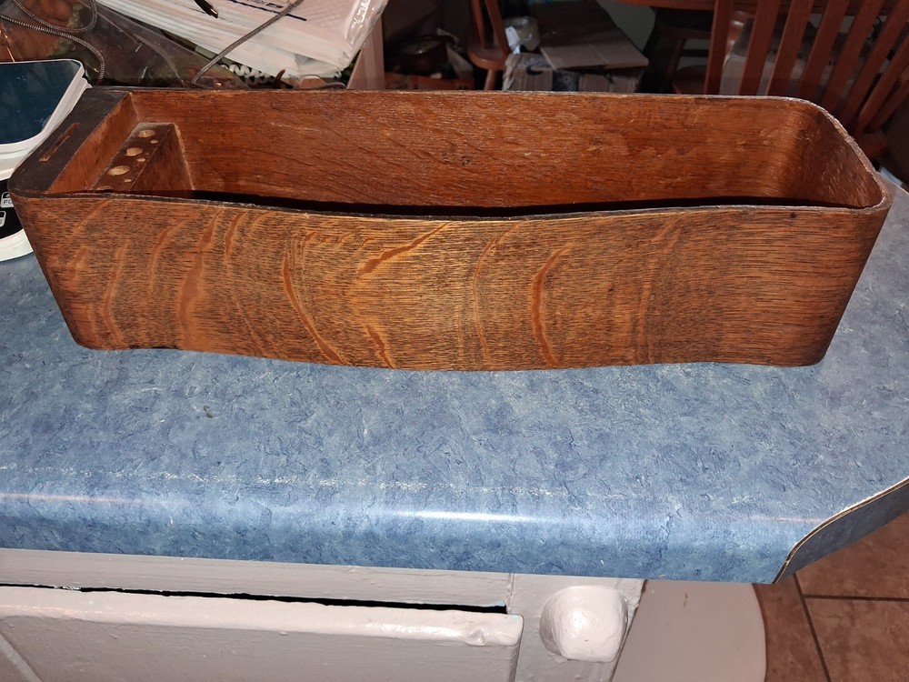 VINTAGE TREDDLE SEWING MACHINE DRAWER WITH CURVE NICE CONDITION!