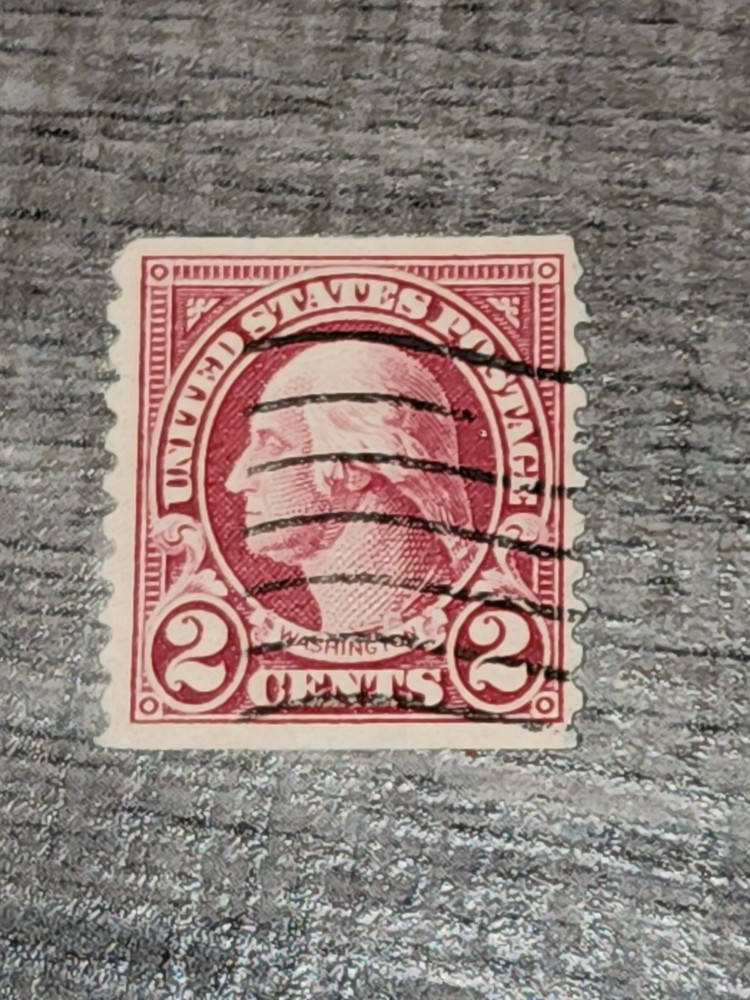 US Unchecked Red Washington 2c Stamp Used - #E416