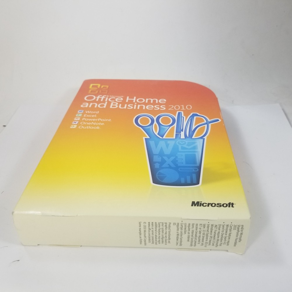 MS Microsoft Office 2010 Home and Business
