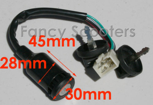Eton Viper RXL150R, ATV Key Ignition Switch