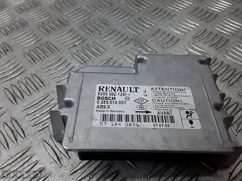 2007 RENAULT MODUS ECU MODULE 8200502126