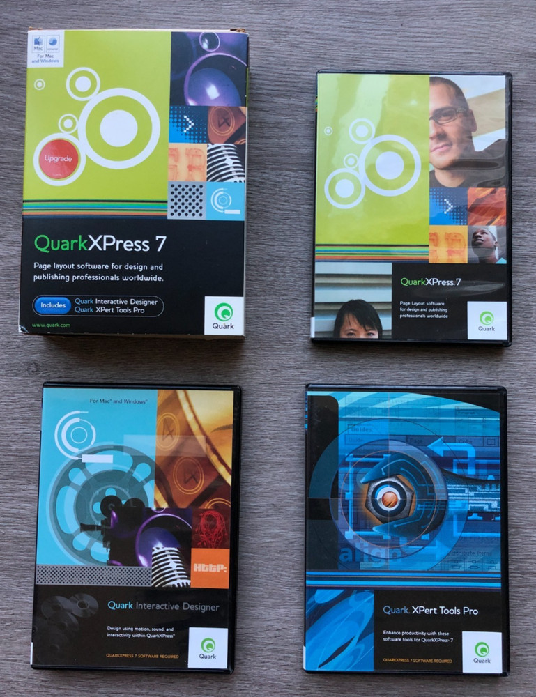 Quark XPress 7 Installation Software Mac & Windows with Serial Version 7.31 CIB