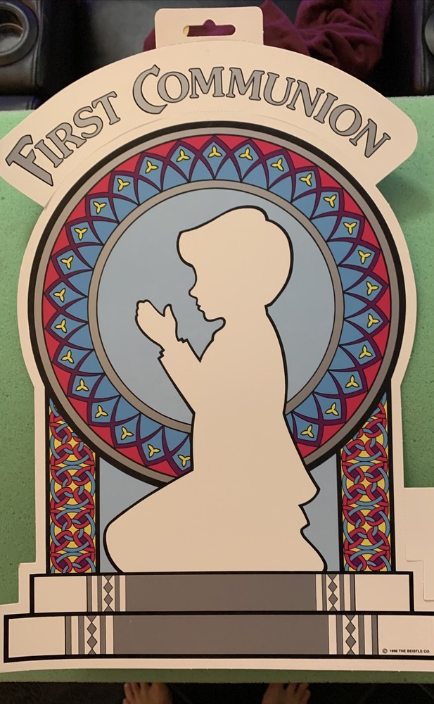 First Communion Or Baptism. Boy