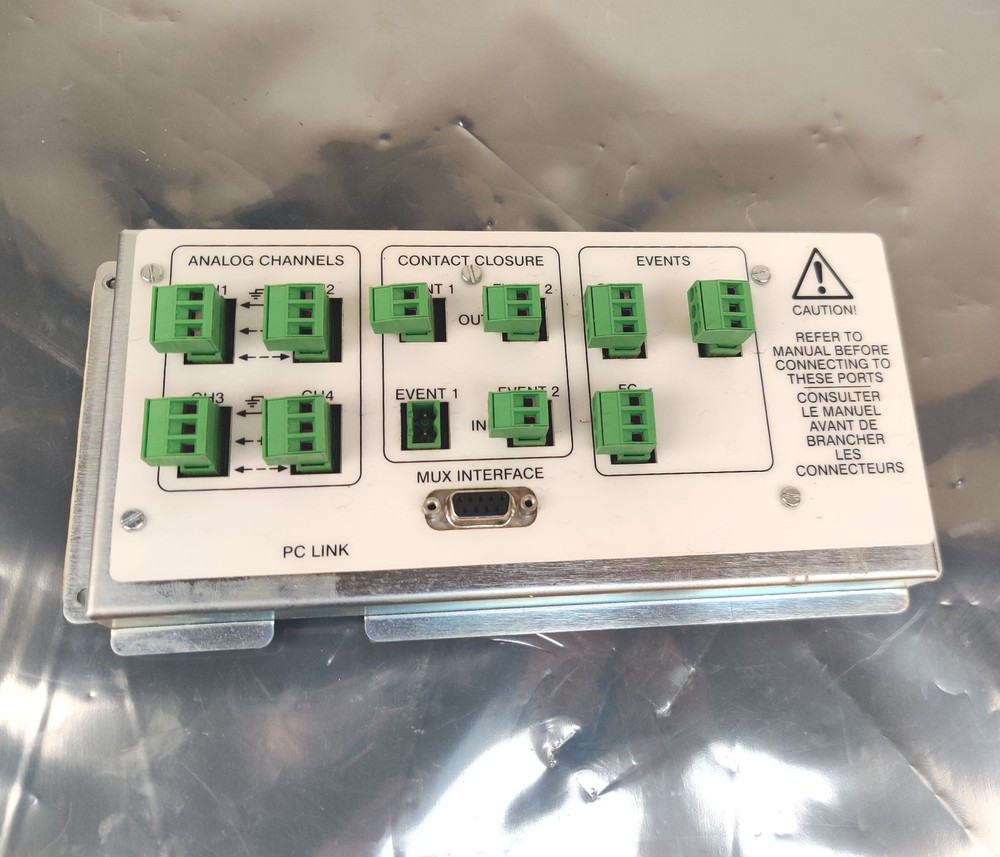 Waters Micromass Mass Spectrometer 3961211DC I/O Connection PCB Module. Working.