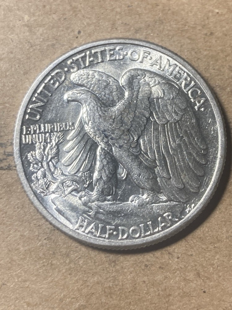 1942 Walking Liberty Half Dollar - Unc - As Shown! (#2111)