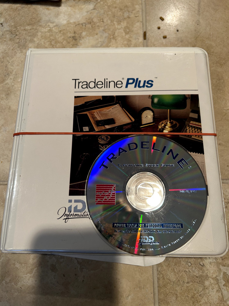 Tradeline Plus IDD Information services User's manual & software vintage
