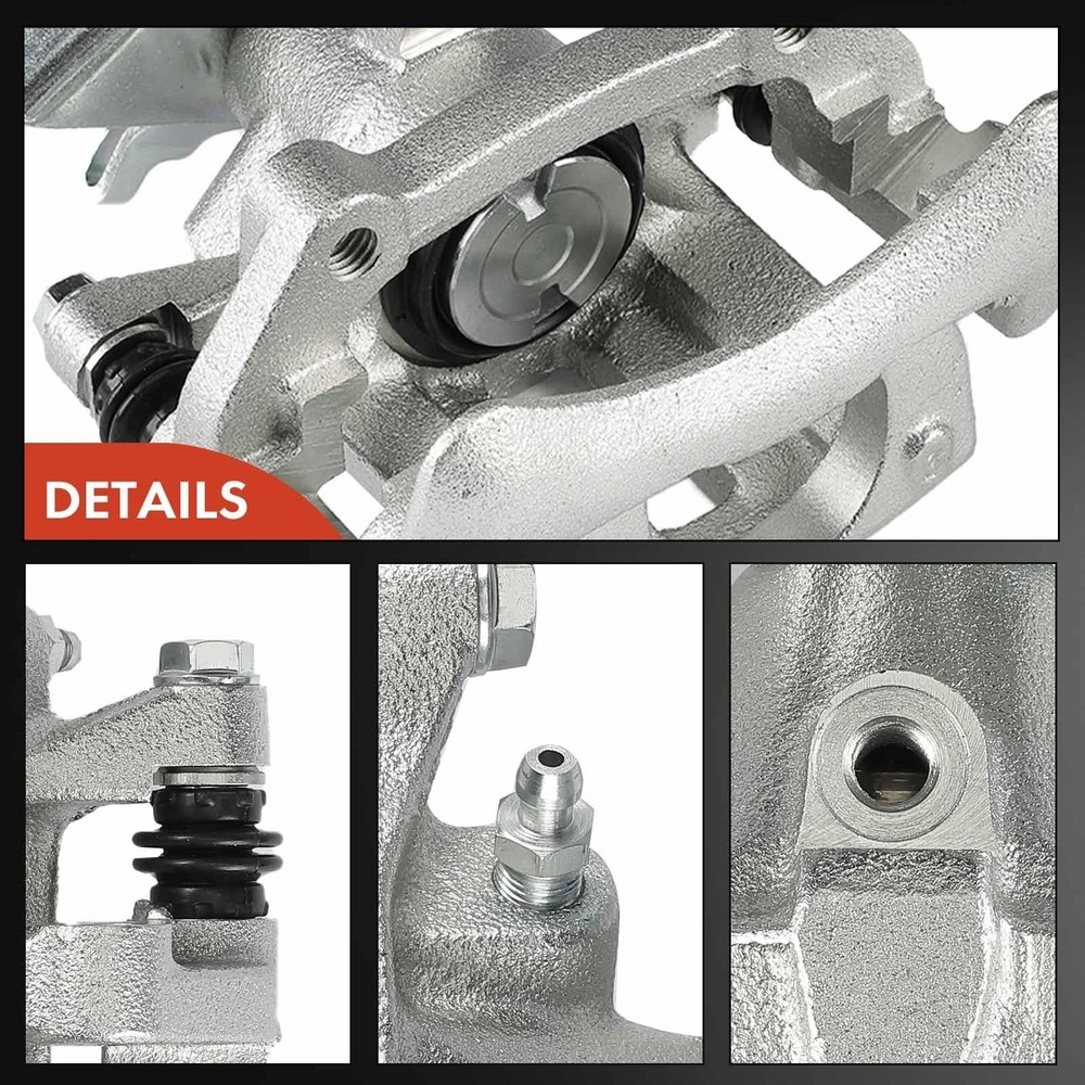 A-Premium Disc Brake Calipers Assembly with Bracket Compatible with Ford Thun...