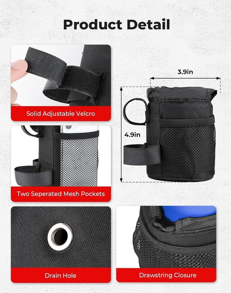 Bike Cup Holder Large, black