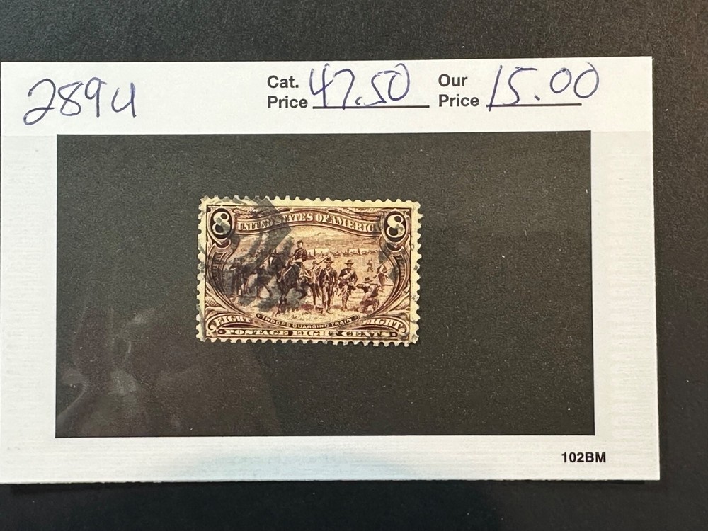Scott # 289   2024 Scott Catalogue Value $ 47.00