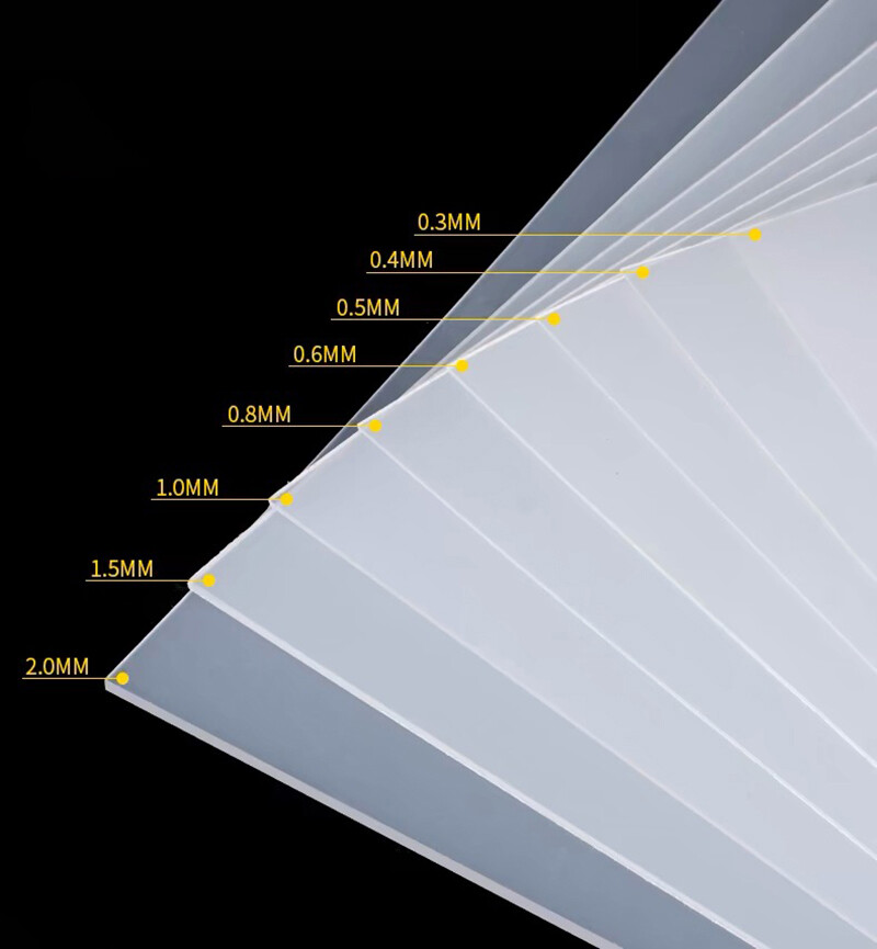Polypropylene Plastic Sheet Thickness 0.3~2mm Translucent Plastic Sheet Frosted