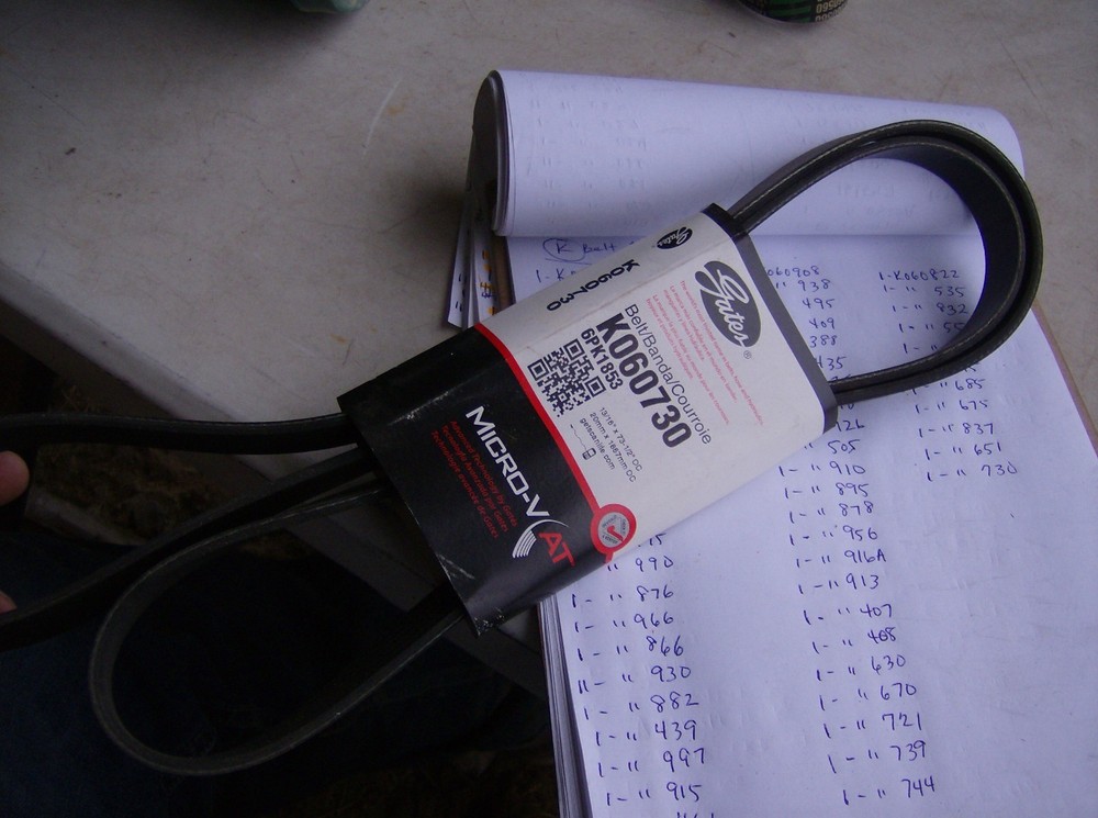 GATES K060730 SERPENTINE BELT