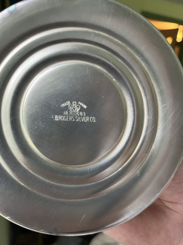 F B. Rogers Silver Company Candle Stick Holder