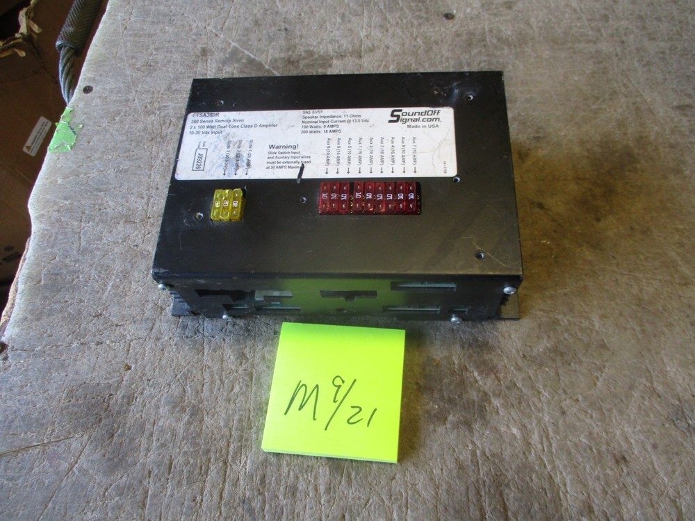 Used Soundoff ETSA380R, Untested